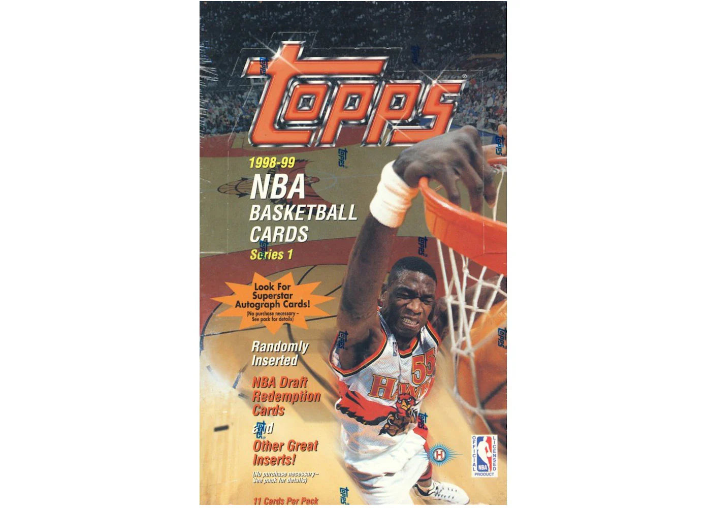 1995-96 Topps Series 1 Basketball Hobby Box