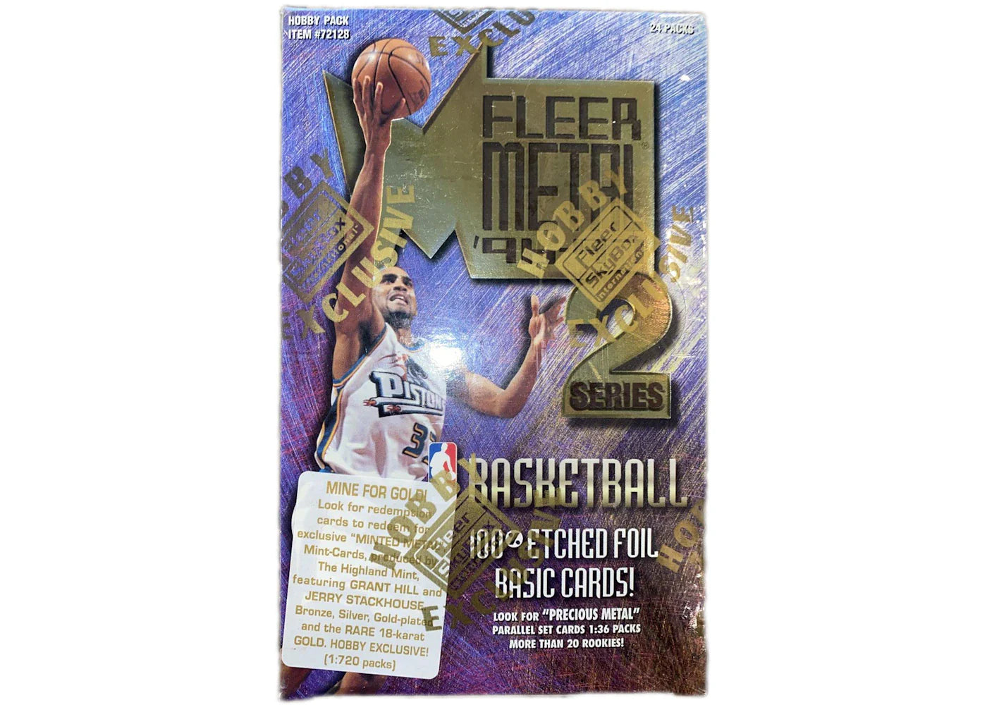 1996-97 Fleer Metal Series 2 Basketball Hobby Box