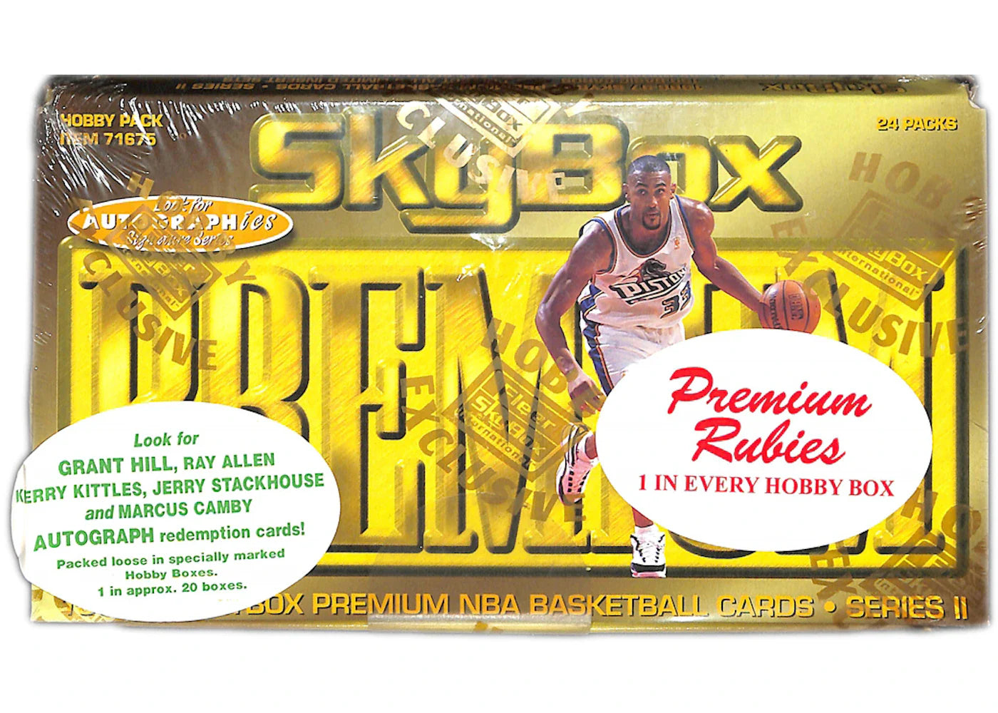 1996-97 Skybox Premium Series 2 Basketball Hobby Box