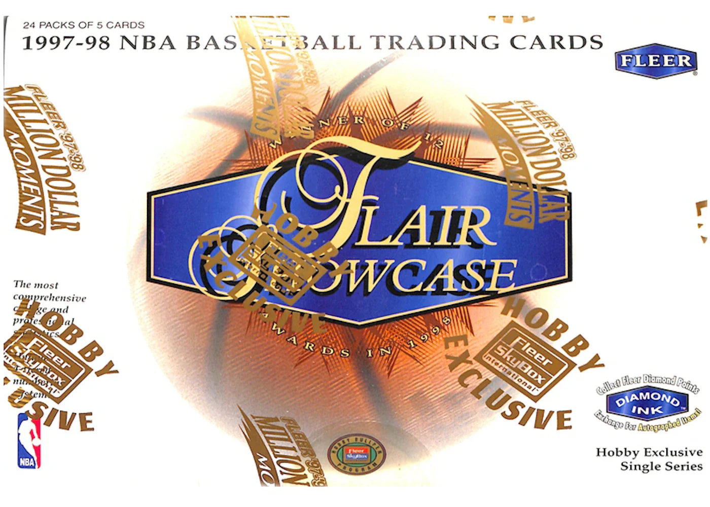 1997-98 Flair Showcase Basketball Hobby Box