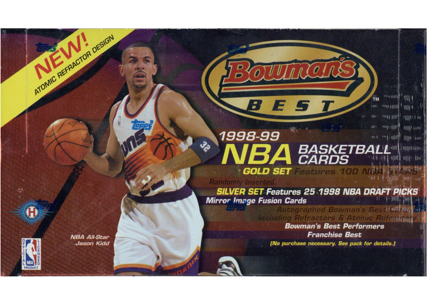 1998-99 Bowman's Best Basketball Hobby Box