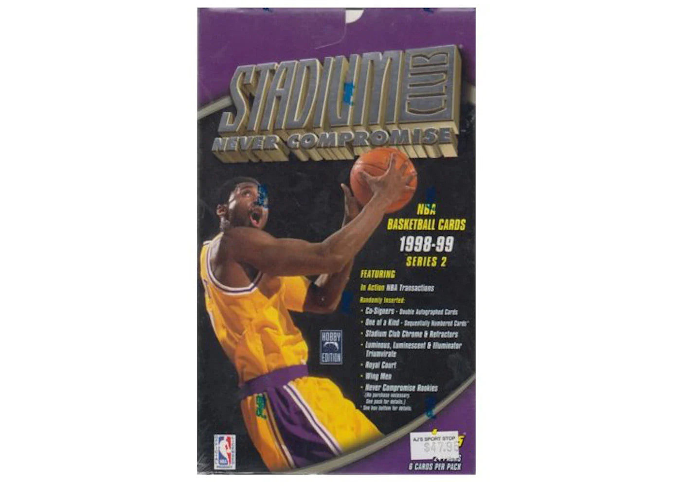 1998-99 Topps Stadium Club Series 2 Basketball Hobby Box