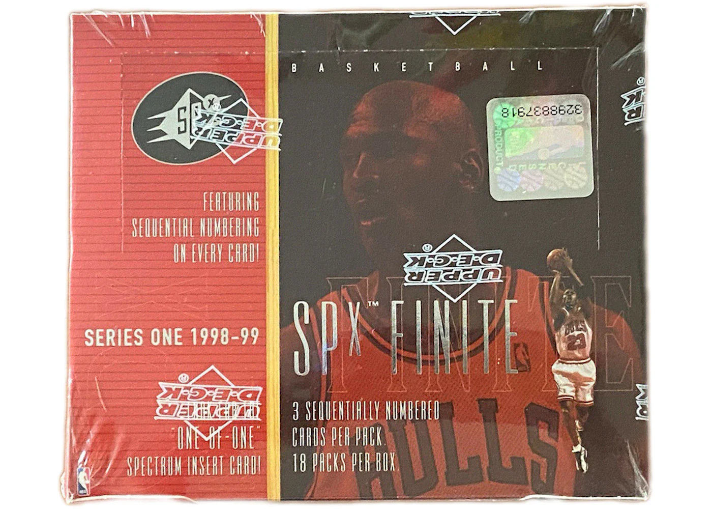1998-99 Upper Deck SPX Finite Series 1 Basketball Hobby Box