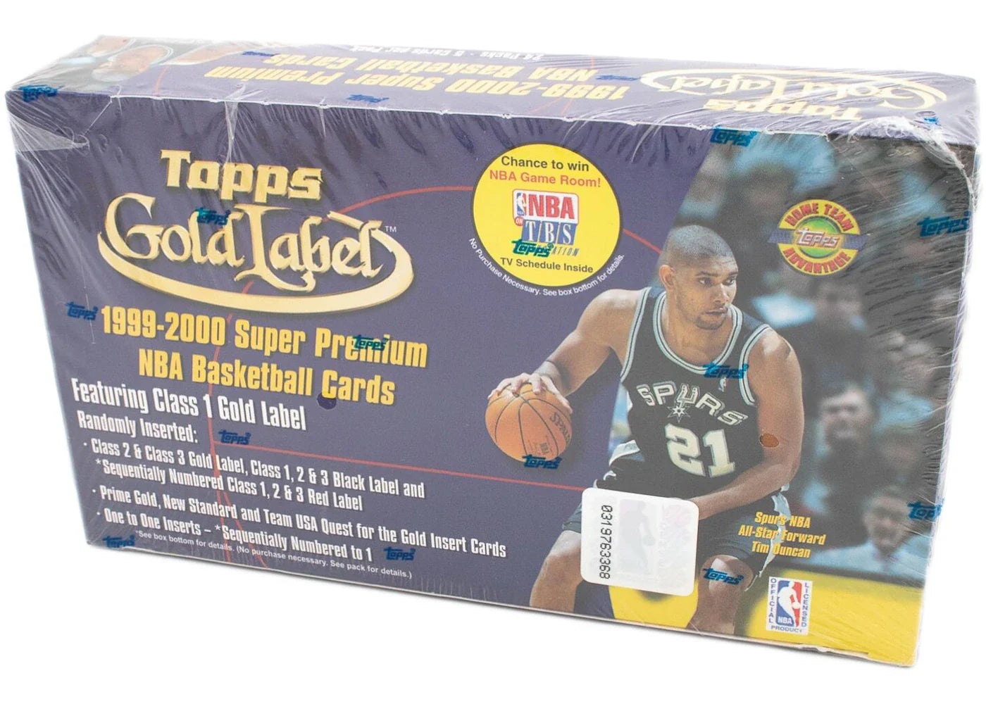1999-00 Topps Gold Label Basketball Hobby Box