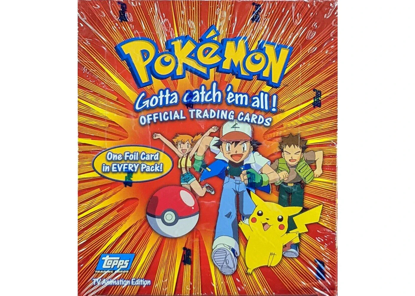 1999 Topps Pokémon TCG Series 1 TV Animation Edition Booster Box