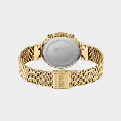 Flawless Women Quartz Silver Dial Chronograph Mesh Watch 1502552