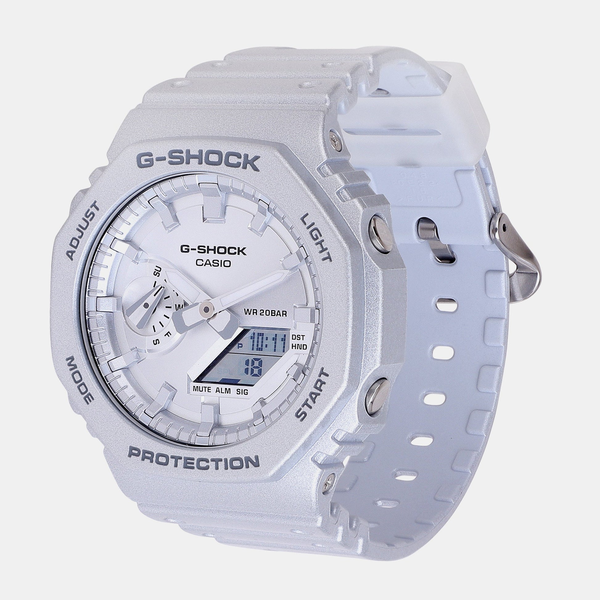 G-Shock Men Quartz Grey Dial Analog-Digital Resin Watch G1413
