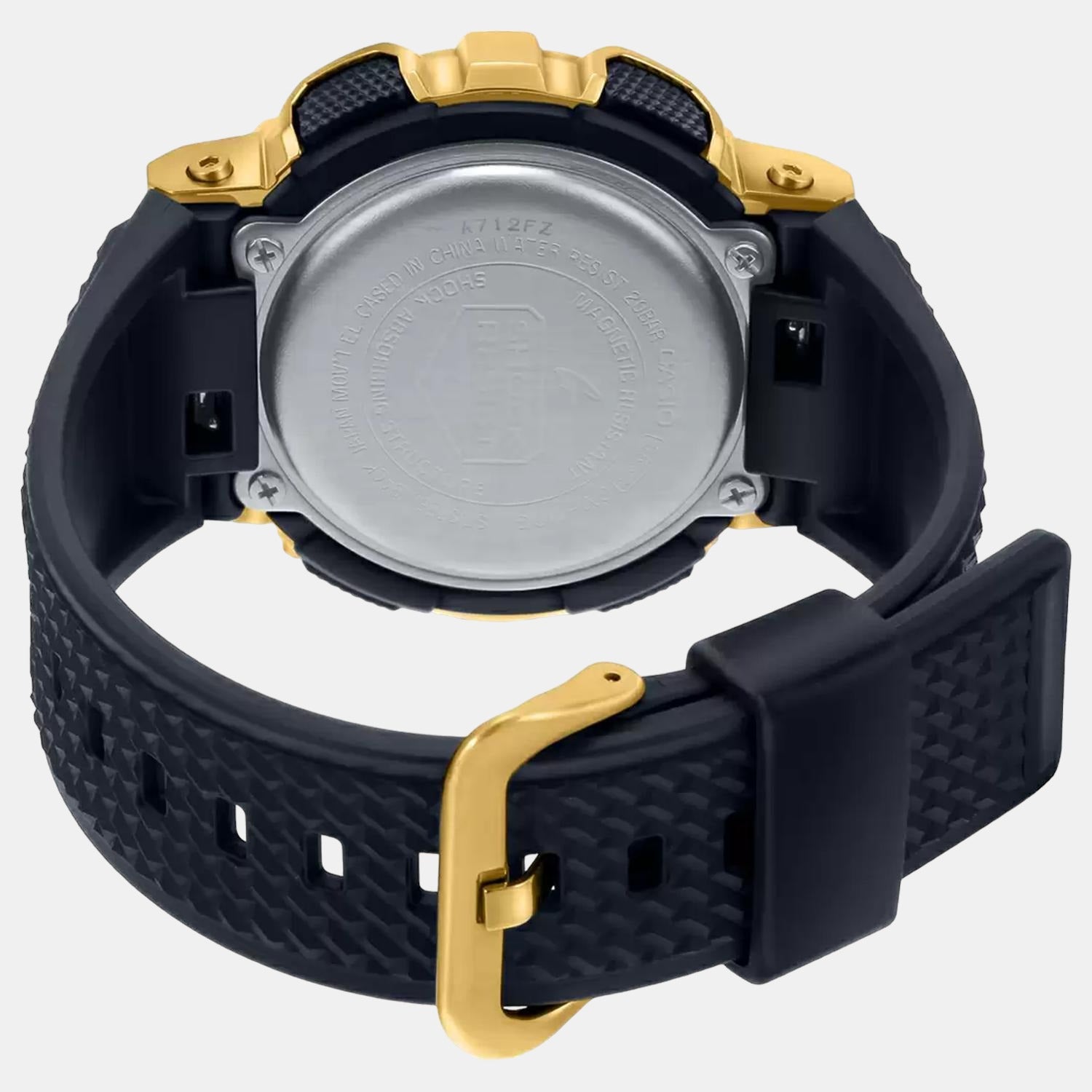 G-Shock Men Quartz Gold Dial Analog-Digital Resin Watch G1053