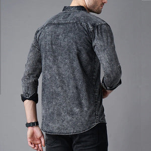 Premium RFD Cotton Shirt For Man (Black)