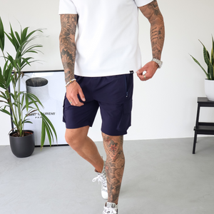 CAPO Lightweight Navy Cargo Shorts