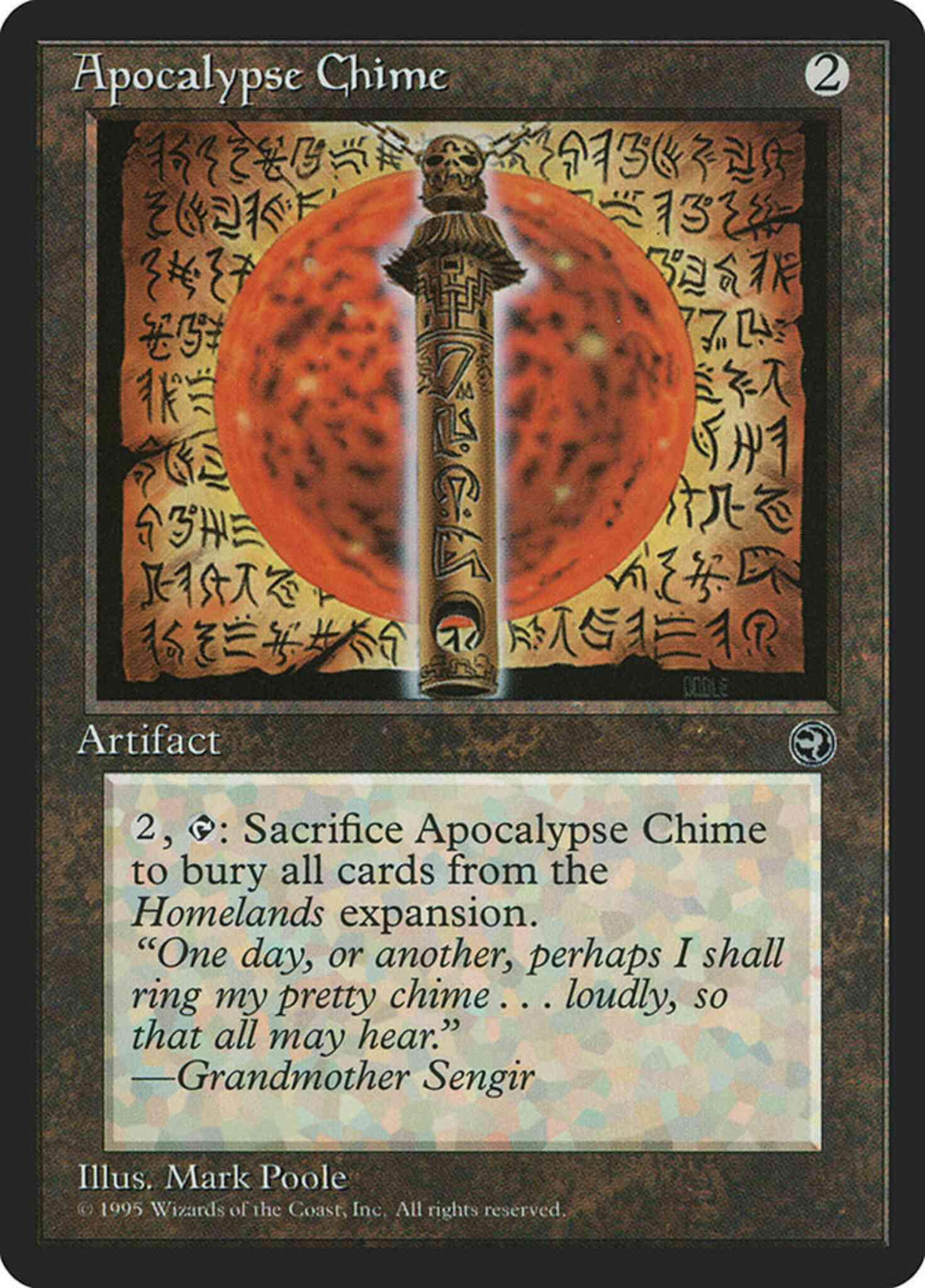 Apocalypse Chime [101] [Homelands] [Non-Foil]