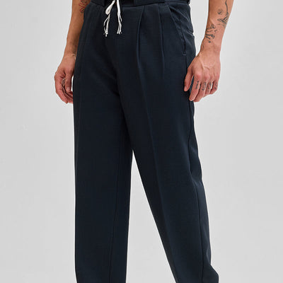 Navy Korean Pant