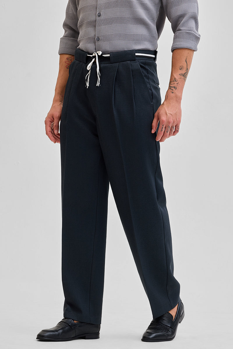 Navy Korean Pant