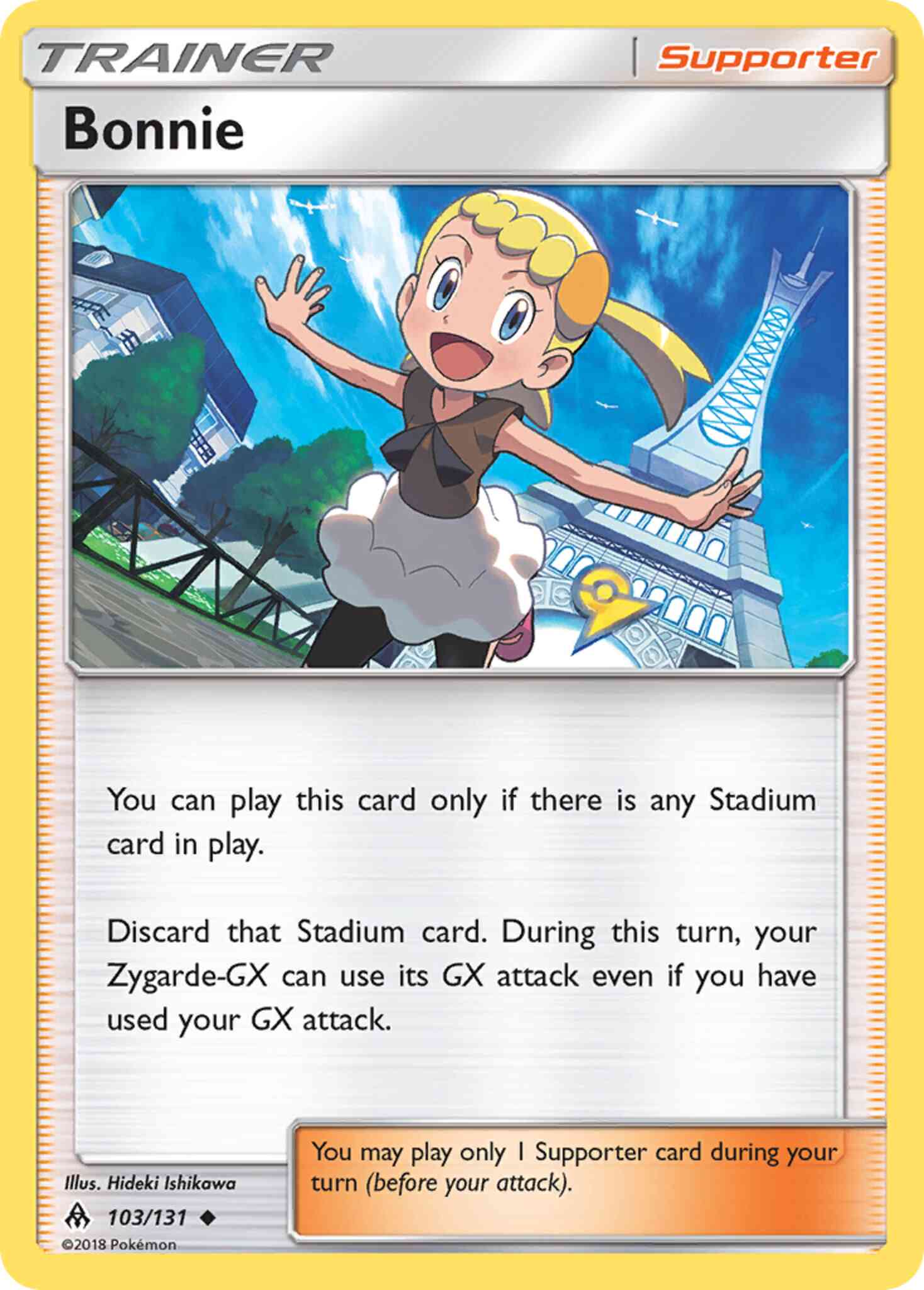 Bonnie - 103/131 - Uncommon [sm6-103] [Non-Holo]