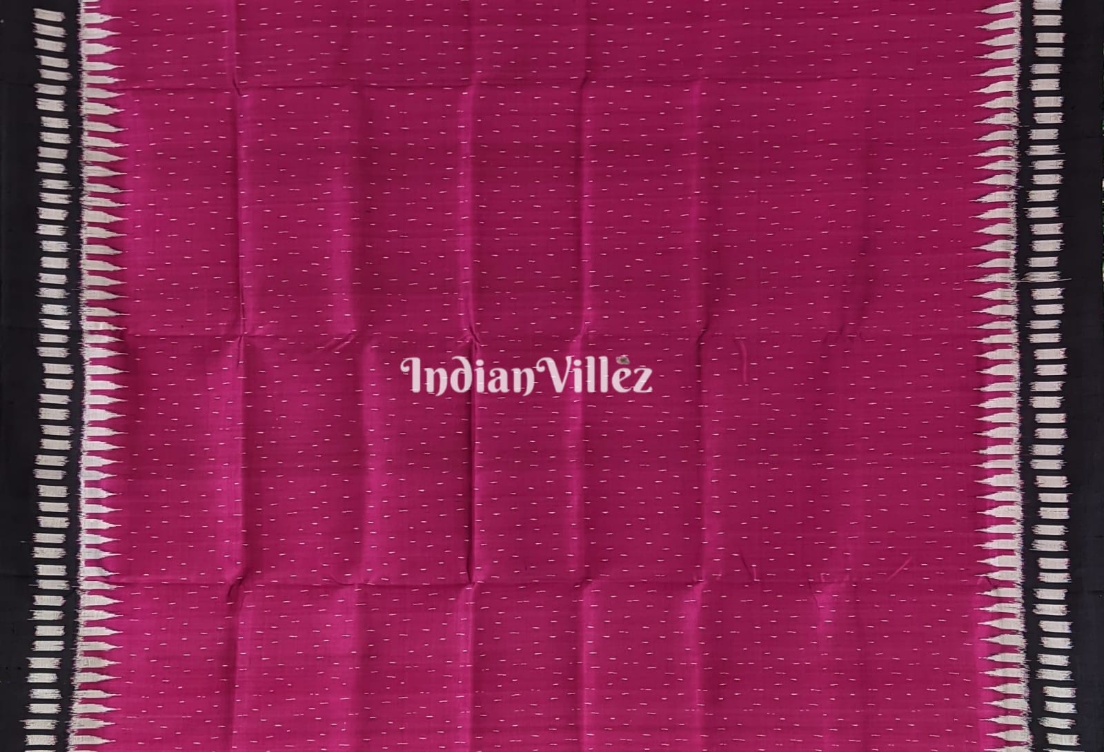 Purple Black Odisha Ikat Contemporary Silk Saree