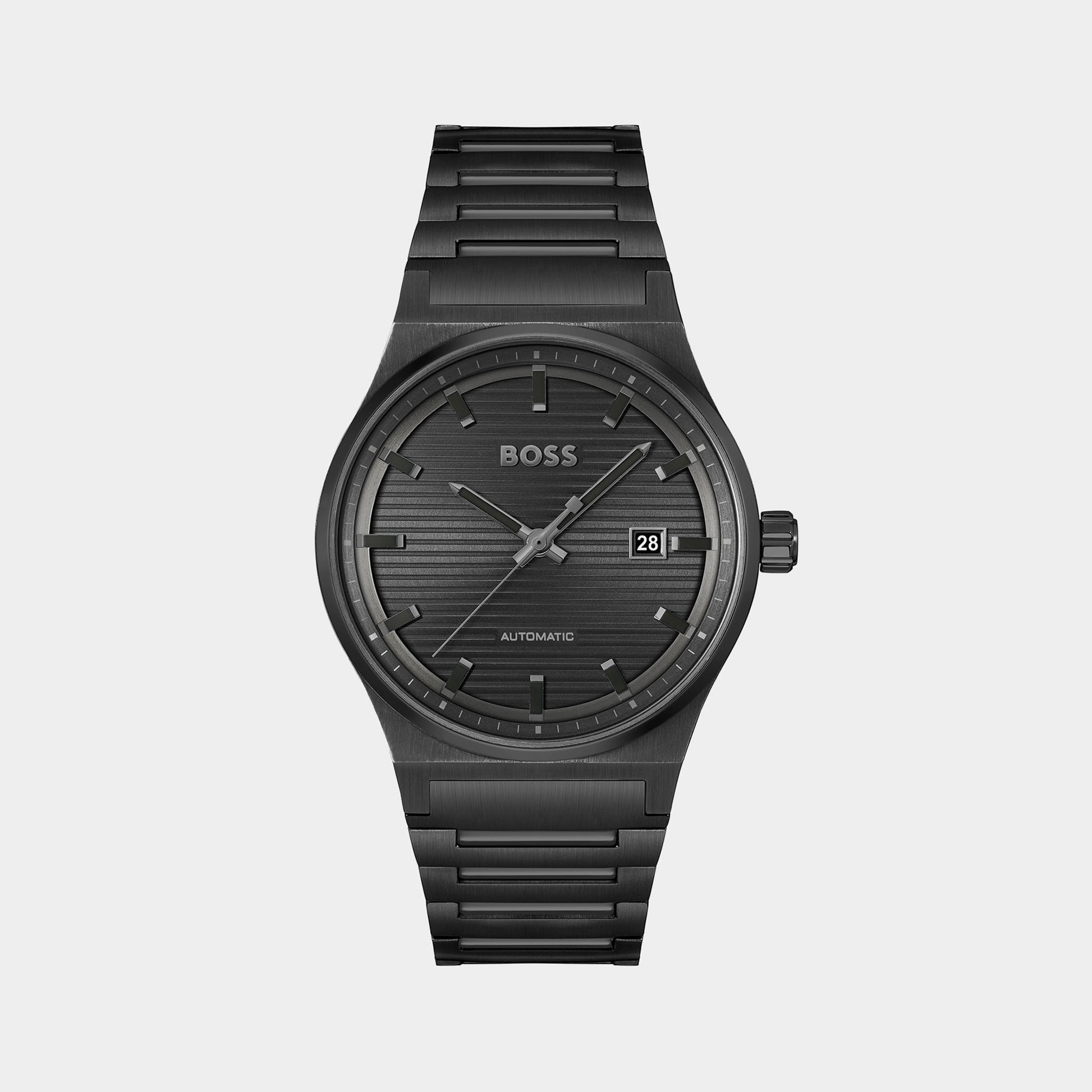 Candor Men Quartz Black Dial Analog Stainless Steel Watch 1514120