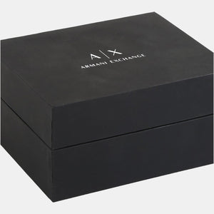Cayde Men Quartz Black Dial Analog Stainless Steel Watch AX2701