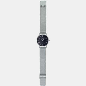 Enticer Women Quartz Black Dial Analog Stainless Steel Watch A1917