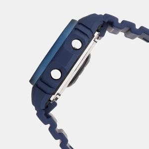 G-Shock Men Quartz Blue Dial Digital Resin Watch G1407