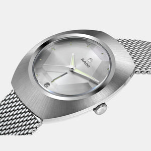 Diastar Unisex Automatic Grey Dial Analog Stainless Steel Watch R12163118