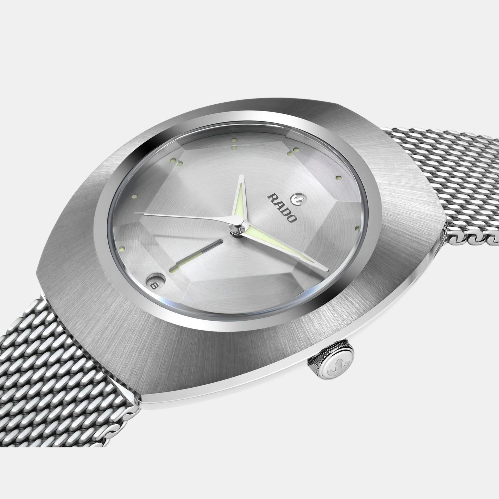 Diastar Unisex Automatic Grey Dial Analog Stainless Steel Watch R12163118