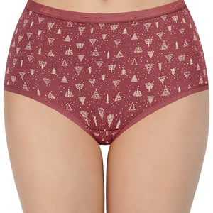 Print High Rise Full Brief Panties (Pack of 3)