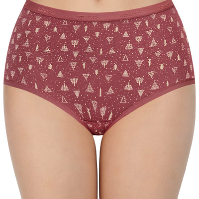 Print High Rise Full Brief Panties (Pack of 3)
