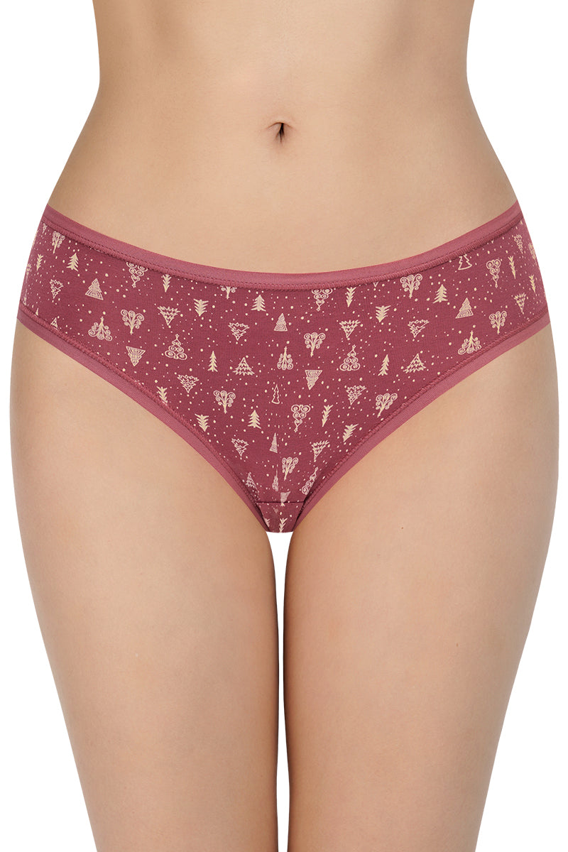Print Low Rise Bikini Panties (Pack of 3)