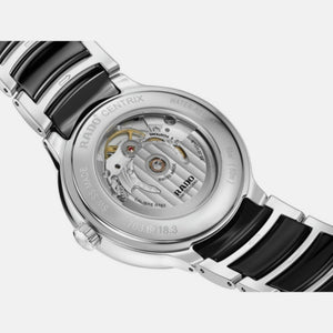 Centrix Unisex Automatic Black Dial Analog Stainless Steel Watch R30018152