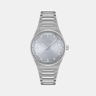 Candor Women Quartz Blue Dial Analog Stainless Steel Watch 1502736