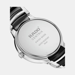 Centrix Unisex Quartz Black Dial Analog Ceramic Watch R30021152