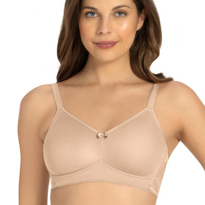 Smooth Minimizer Non-padded & Non-wired Bra - Sandalwood