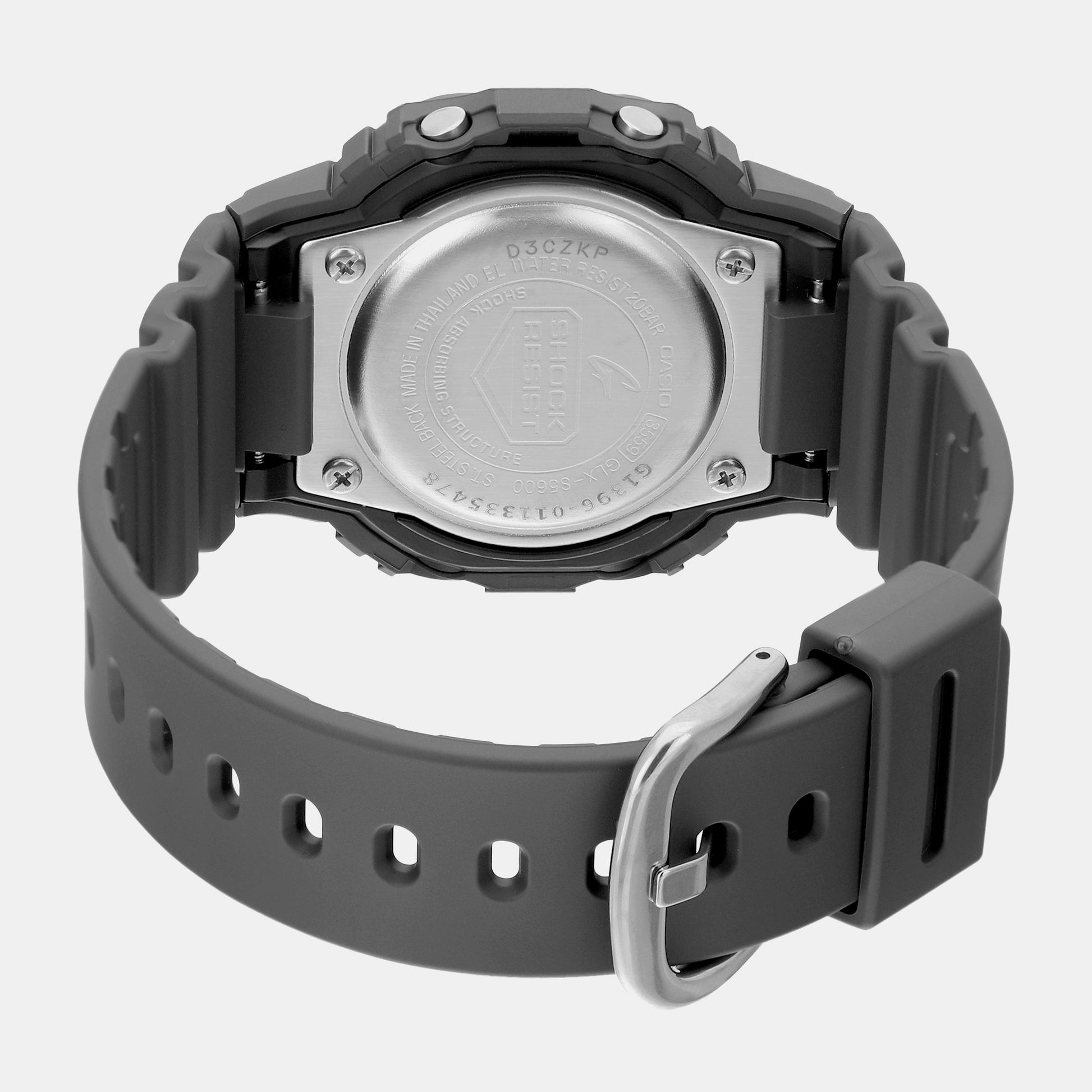 G-Shock Women Quartz Black Dial Digital Resin Watch G1396