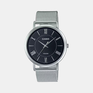 Enticer Women Quartz Black Dial Analog Stainless Steel Watch A1917