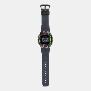 G-Shock Men Quartz Black Dial Digital Resin Watch G1348