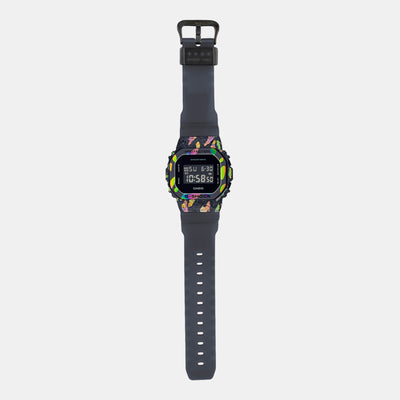 G-Shock Men Quartz Black Dial Digital Resin Watch G1348
