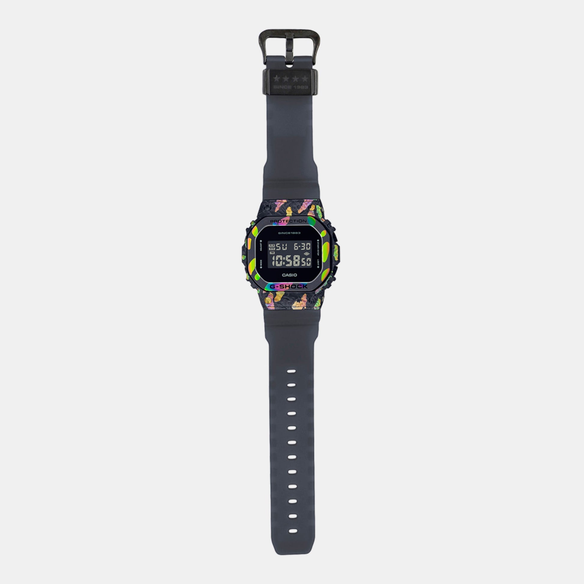 G-Shock Men Quartz Black Dial Digital Resin Watch G1348