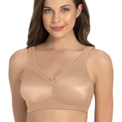Elegant Support Non-padded & Non-wired Bra - Sandalwood