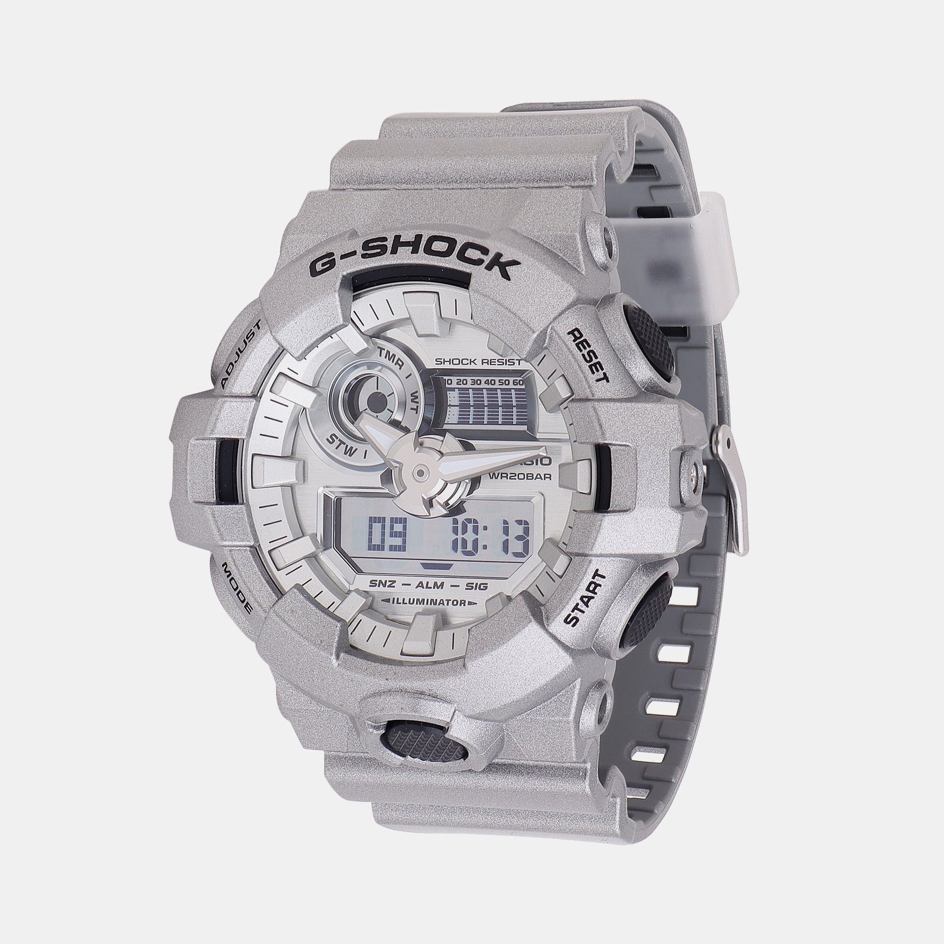 G-Shock Men Quartz Grey Dial Analog-Digital Resin Watch G1415