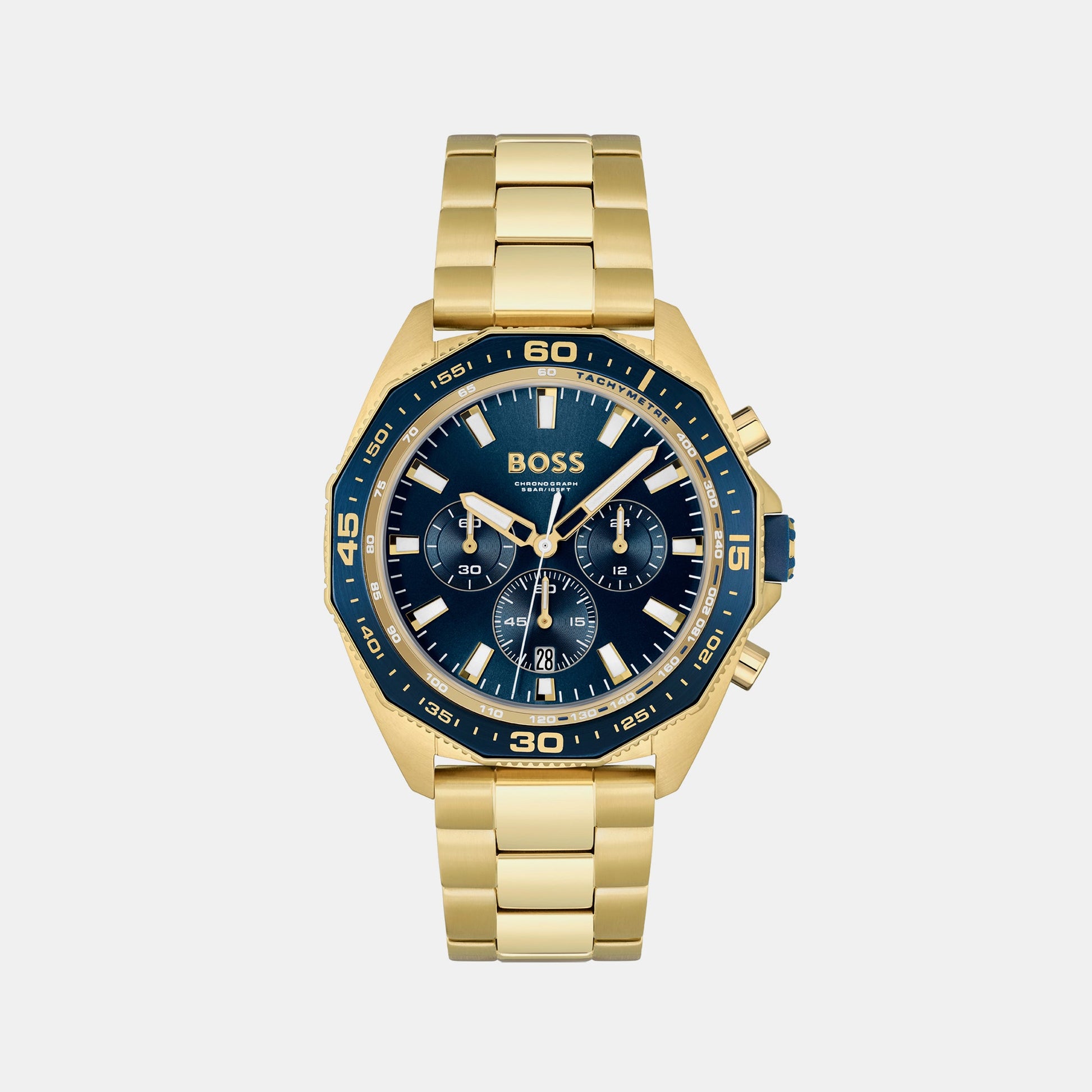 Energy Men Quartz Blue Dial Chronograph Stainless Steel Watch 1513973