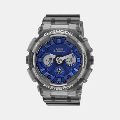 G-Shock Women Quartz Blue Dial Analog-Digital Resin Watch G1379