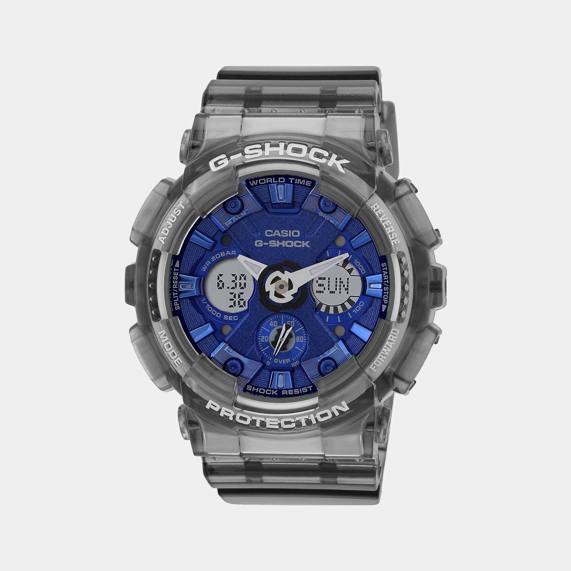 G-Shock Women Quartz Blue Dial Analog-Digital Resin Watch G1379