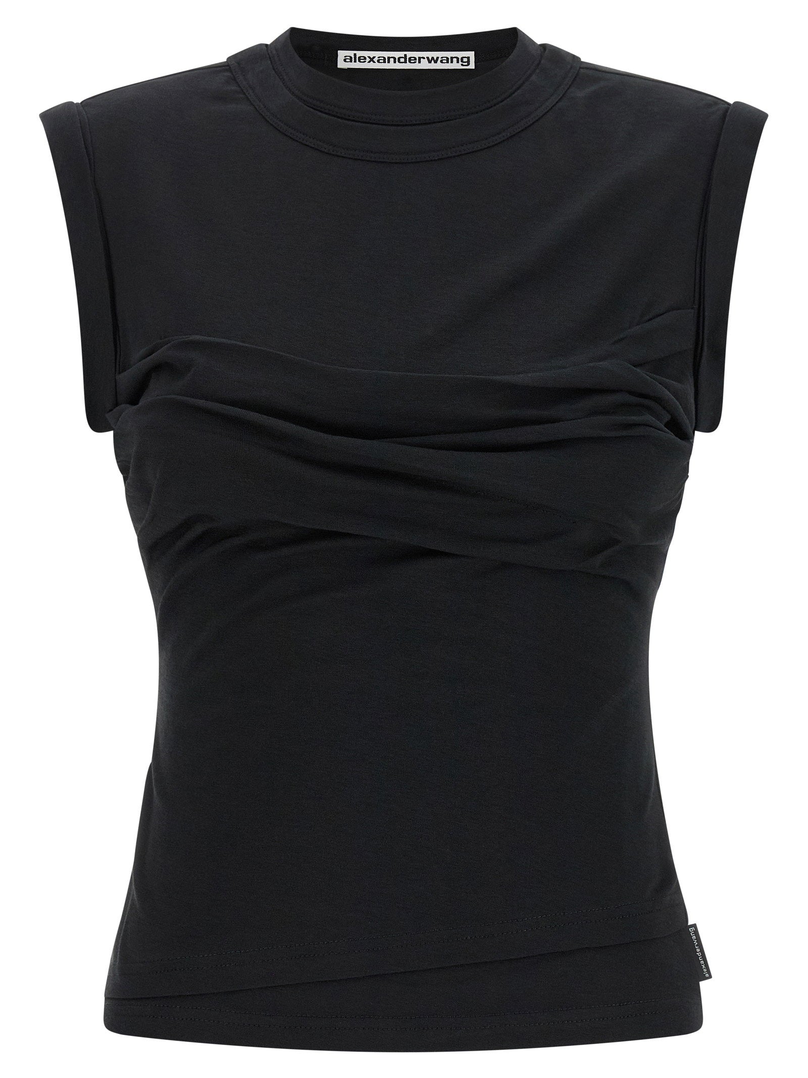 Alexander Wang Twisted Bust Layered Tank Top