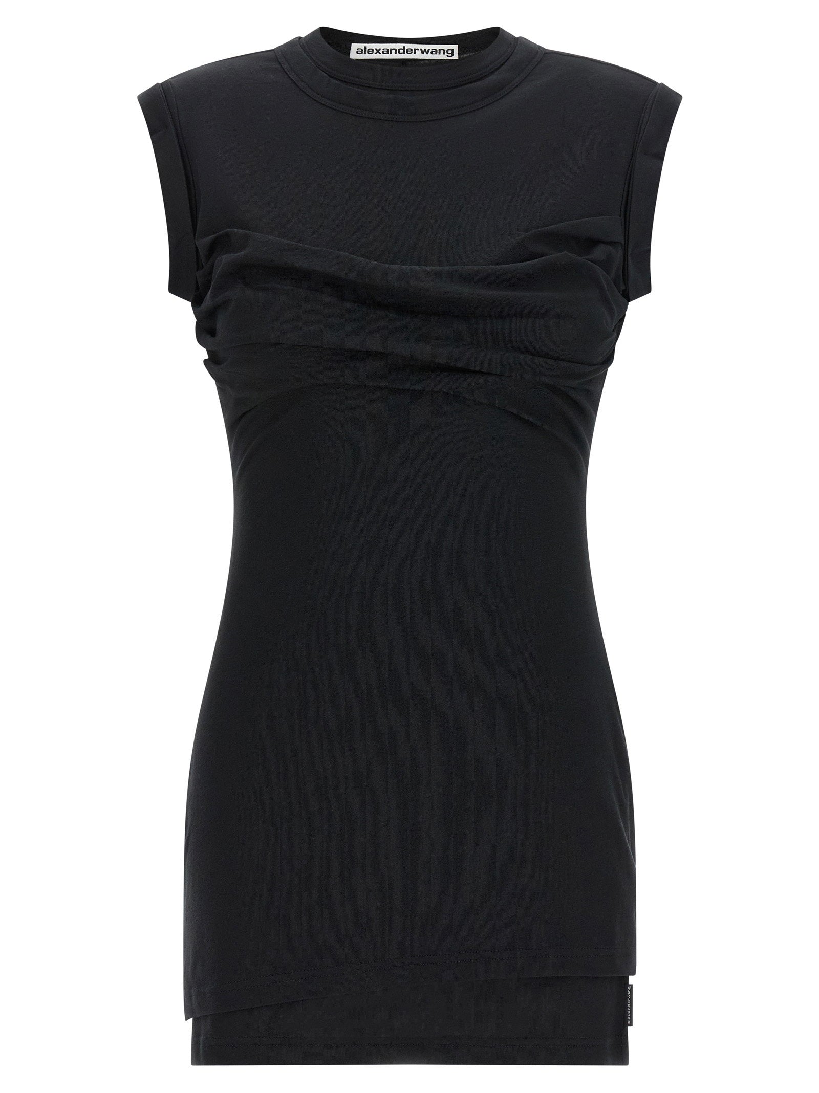 Alexander Wang Twisted Bust Layered Dress