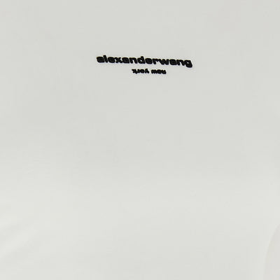 Alexander Wang Ls Tee W/logo Print T-shirt
