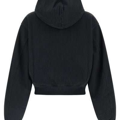 Alexander Wang Zip-up Hoodie Sweatshirt