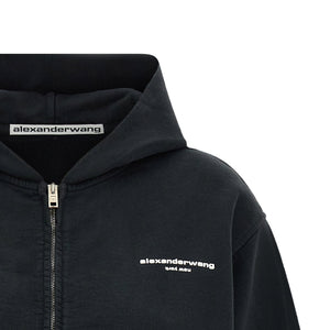 Alexander Wang Zip-up Hoodie Sweatshirt
