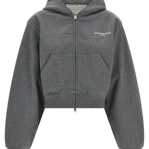 Alexander Wang Zip-up Hoodie Sweatshirt