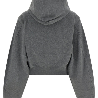Alexander Wang Zip-up Hoodie Sweatshirt