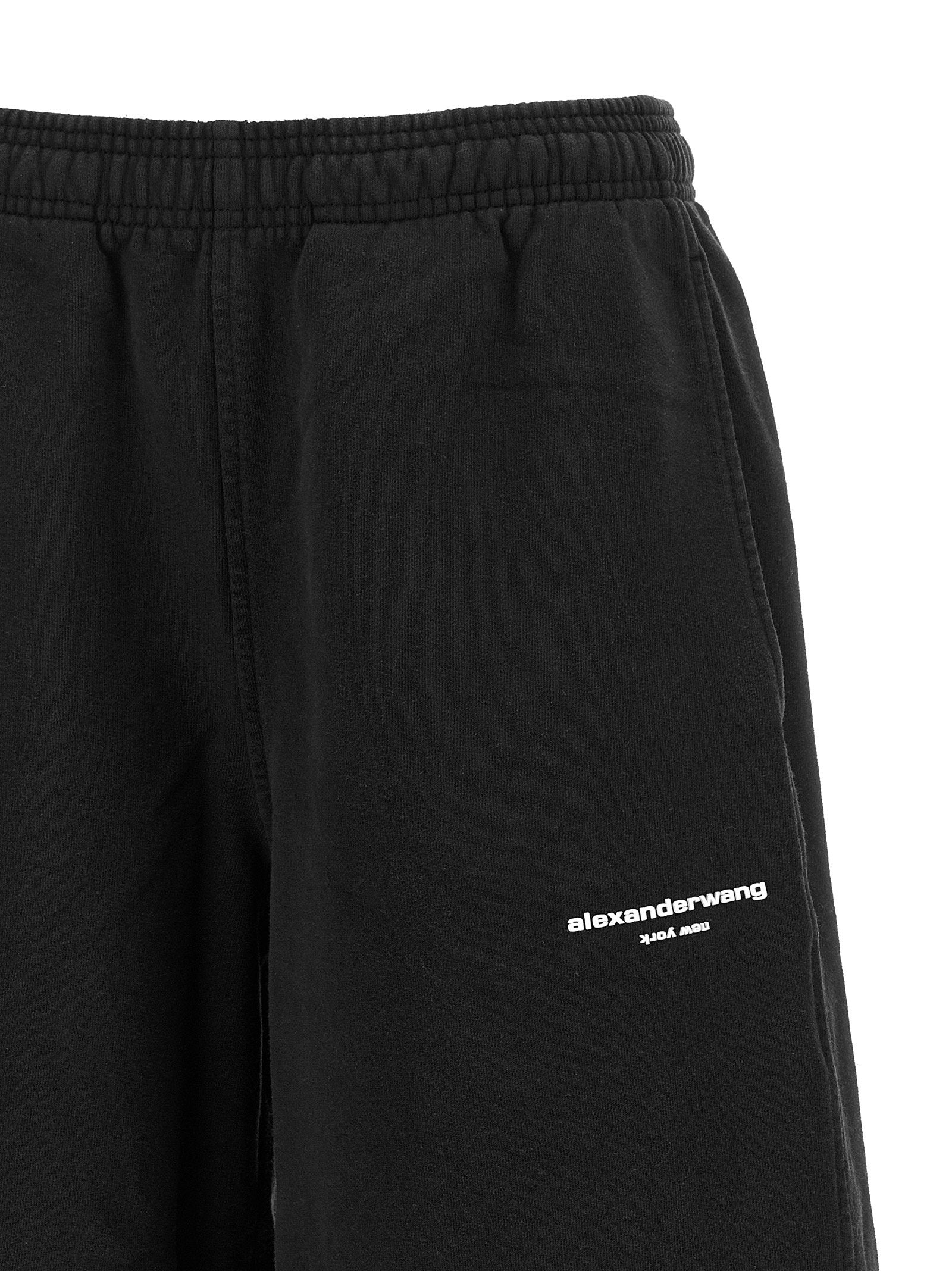 Alexander Wang Logo Fleece Pants